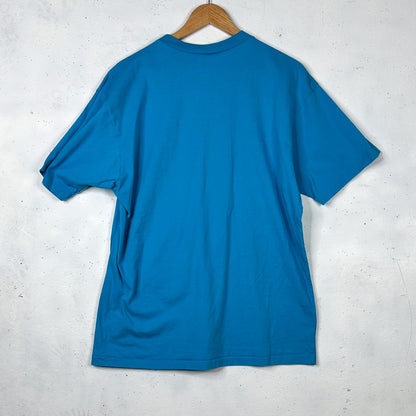 90's Single Stitch Adidas Teal Made In Aus Tee (XL)