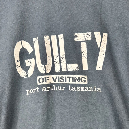 Guilty of Visiting Port Arthur Blue Tee (XXL)