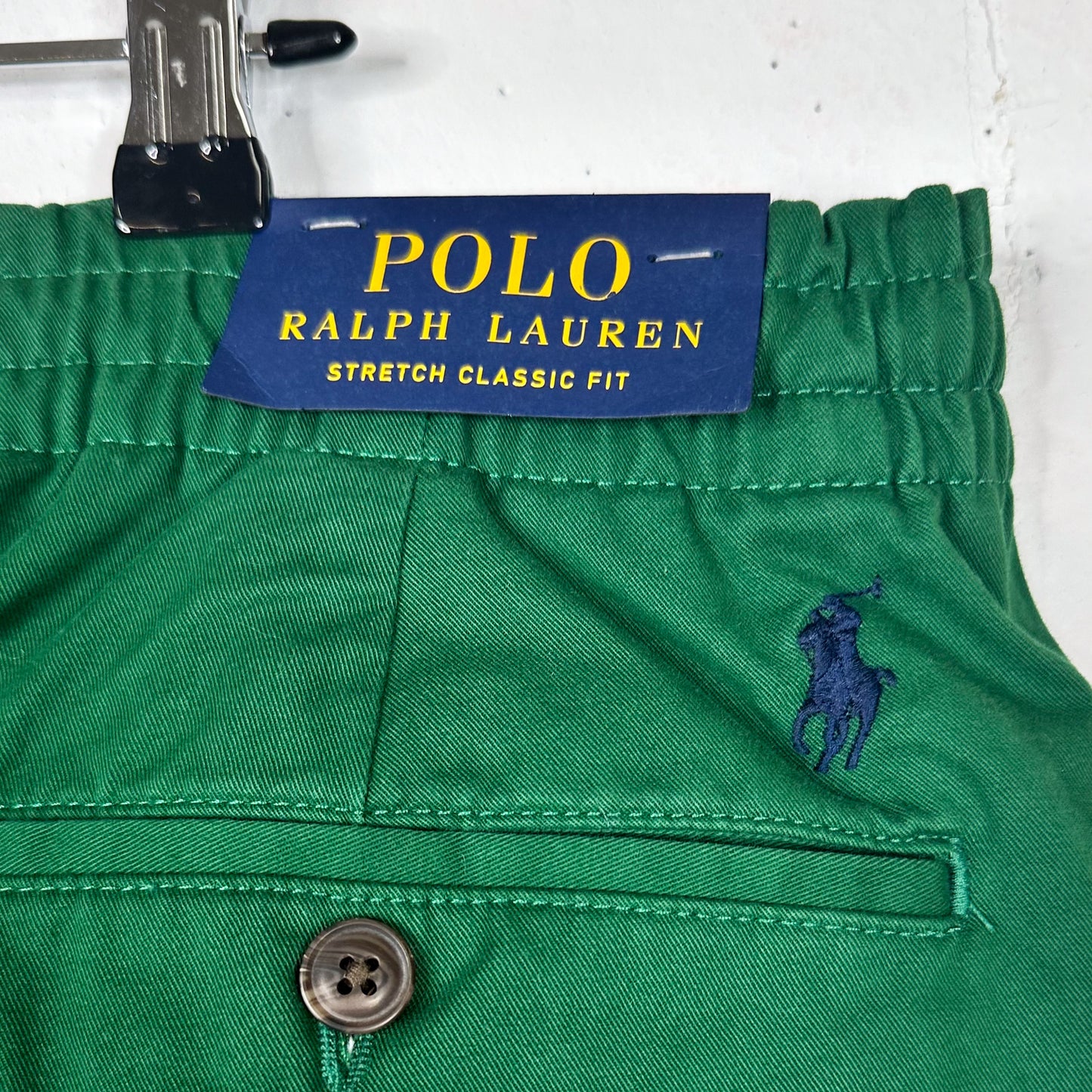 Ralph Lauren Polo P Wing Embroidered Green Shorts New (XL)