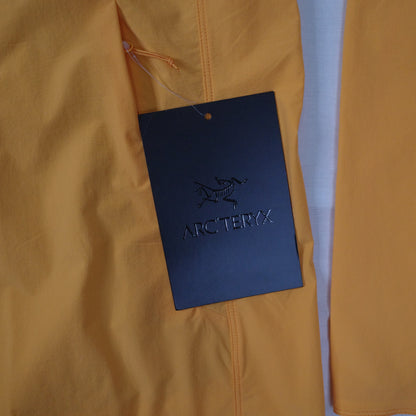 Arc'teryx Gamma SL Horizon Orange Yellow Windbreaker Jacket Womens Large NWT