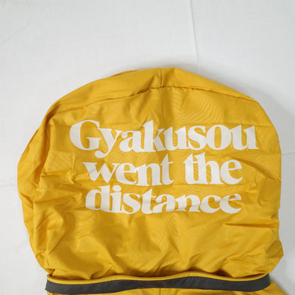 Nike Gyakusou Running Hooded Jacket Mens Size XL Packable 3-1 Pewter Yellow