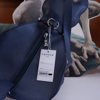 New Chopin Roma Navy Cat Bag Backpack Italy Rhinstone Bag