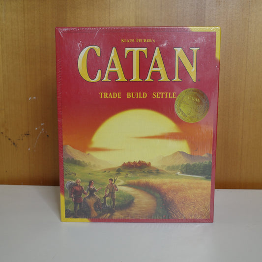Klaus Teuber's Catan Game 25th Anniversary Trade Build Settle CN3071 NEW SEALED