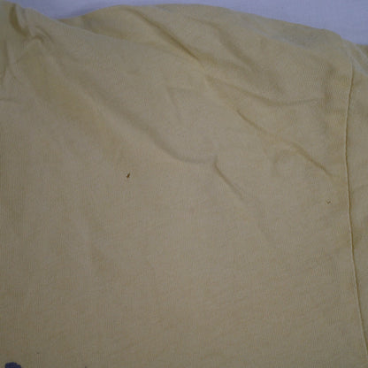 Polo Ralph Lauren Vintage 67 Horse And Rider Yellow T-Shirt Short Sleeve Mens M