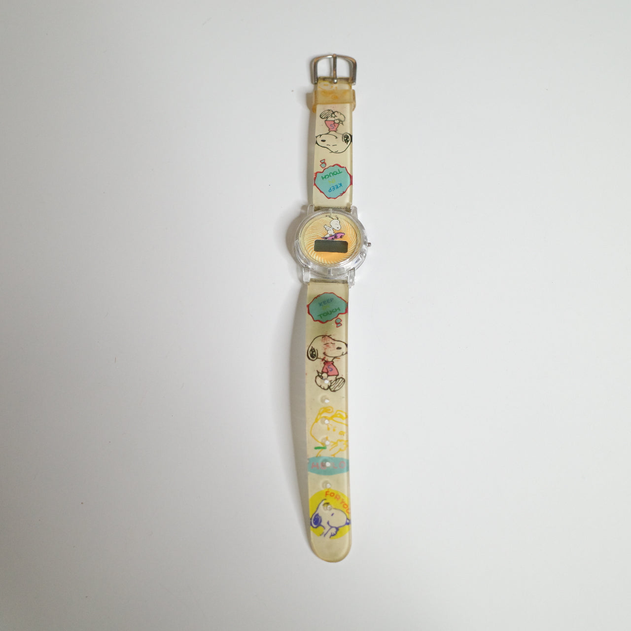Vintage Snoopy Keep Touch For You Kids Watch
