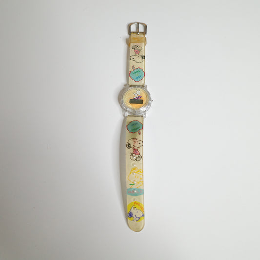 Vintage Snoopy Keep Touch For You Kids Watch
