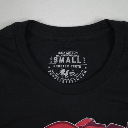 RWBY Rooster Teeth Ruby Rose T Shirt Front Graphic Short Sleeve Mens Small