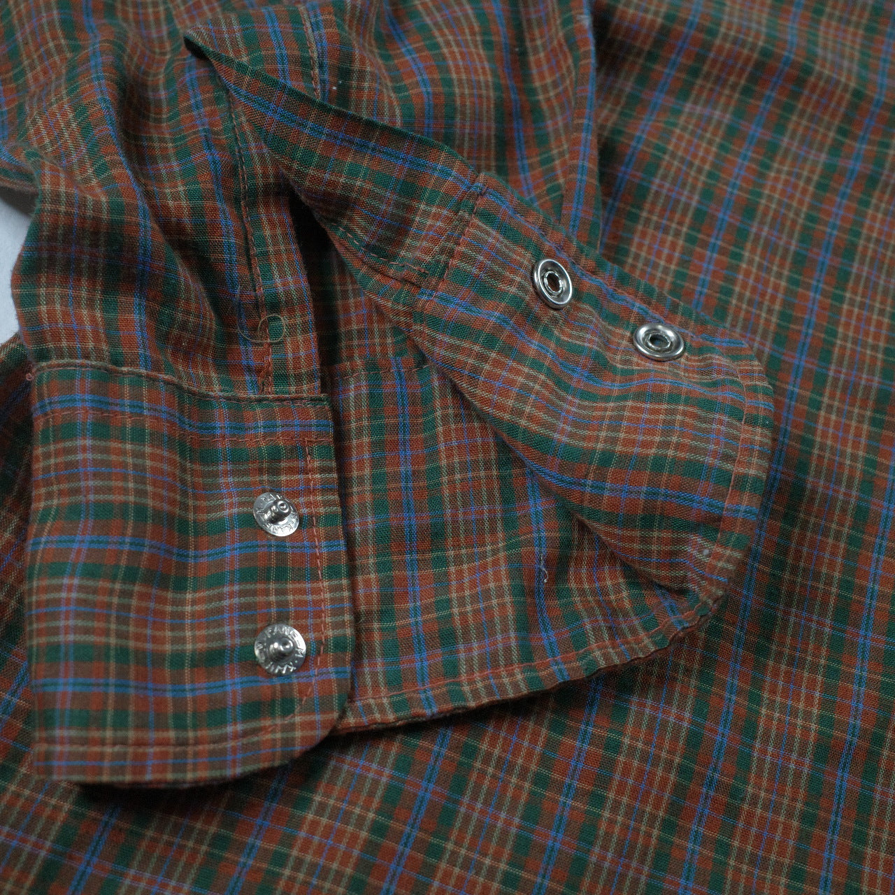 Vintage Ranchaire Pearl Snap Button Long Sleeve Shirt Mens XL