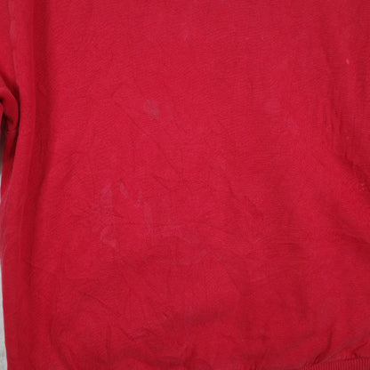 Dickies Red Hooded Jacket Mens Large