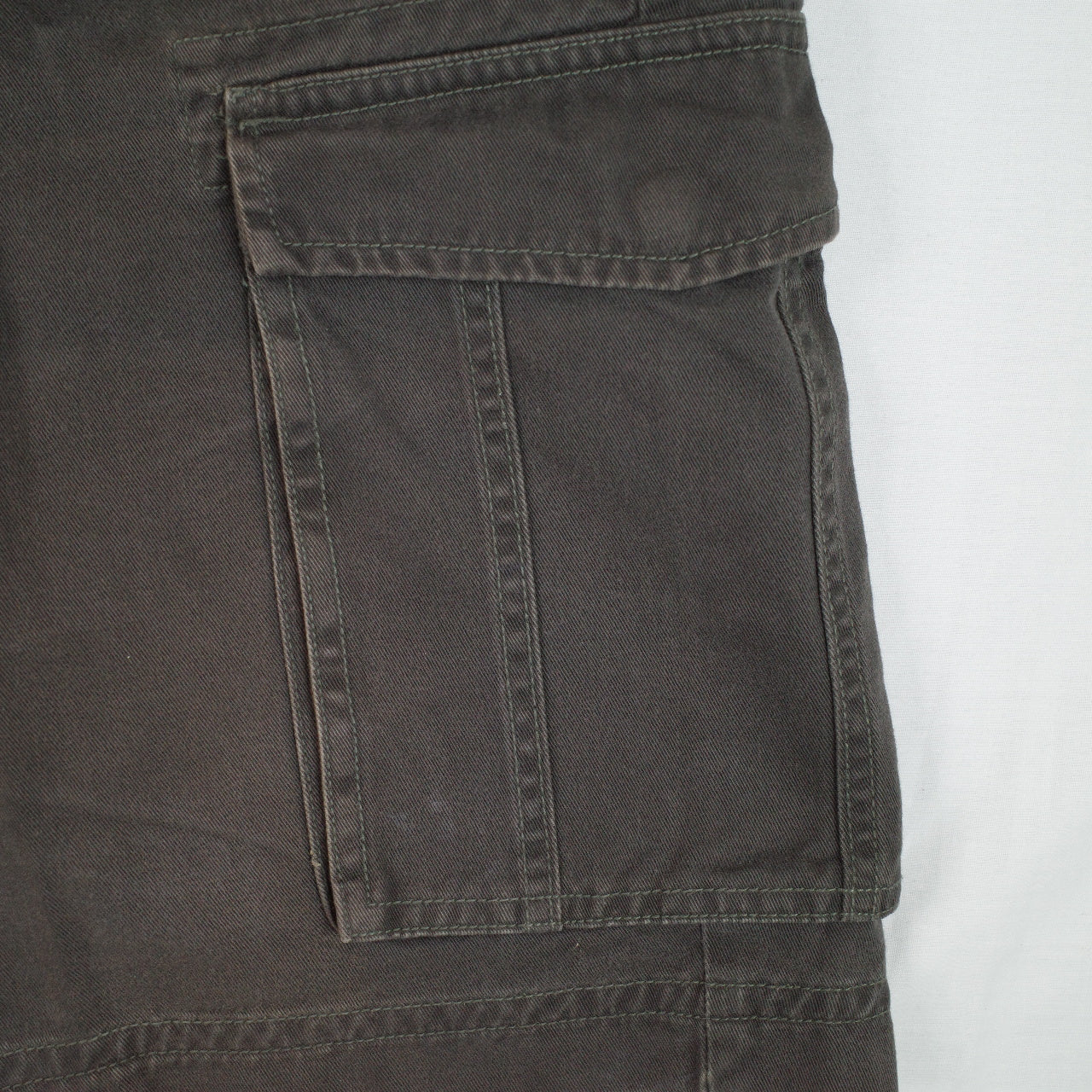 Jag Denim Cargo Dark Green Shorts Mens 36 Waist