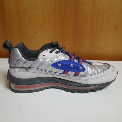 Nike Air Max 98 "Space Suit" Men's Shoes Vast Grey-Hyper Blue BQ5613-001 US8