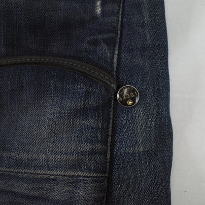 G-Star Raw Men's 3301 Slim Denim Pants Washed Blue Size 34x32