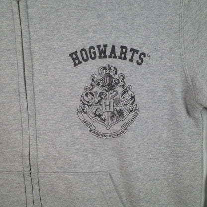 Wizarding World Universal Japan Harry Potter Hogwarts Zip Up Hoodie Grey Medium