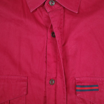 Gucci Mens Dress Shirt Button Up Mens Size 46/18