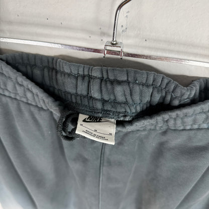 Nike Lab Gradient Smoke Grey Elastic Waist Straight Leg Shorts Men's Medium
