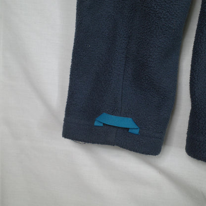 Jack Wolfskin Fleece Mens Medium Blue Nanuk 200 Paw Logo Jacket