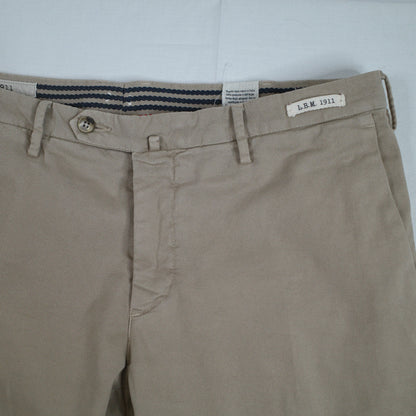 LBM 1911 Cotton Tailored Pants Trousers Regular Fit Size 54