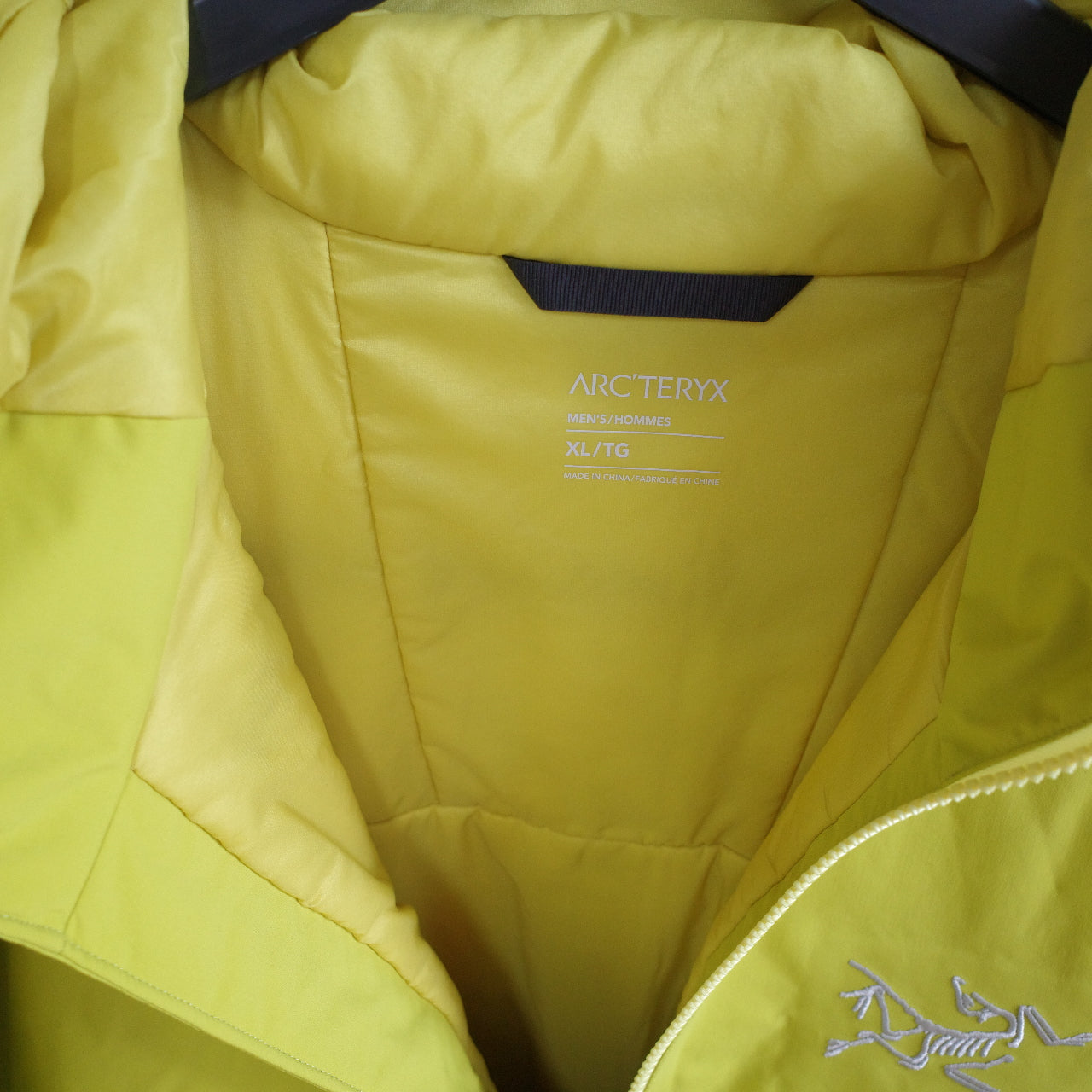 NEW Arc'teryx Sabre Insulated GTX Performance Yellow Lampyre Mens XL Waterproof