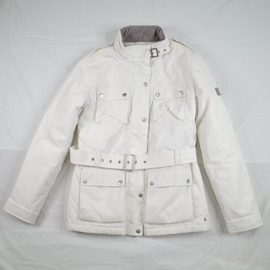 BMW White Puffer Jacket Women’s Medium