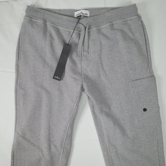 Stone Island Grey Active Track Pants Cotton Sweatpants Mens XL NWT missing badge