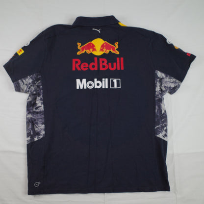 Puma Aston Martin Red Bull Formula One Racing Team Polo Shirt US Mens Size XXL