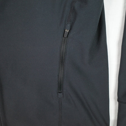 Nike Dri Fit Zip Track Jacket Black Womens XL