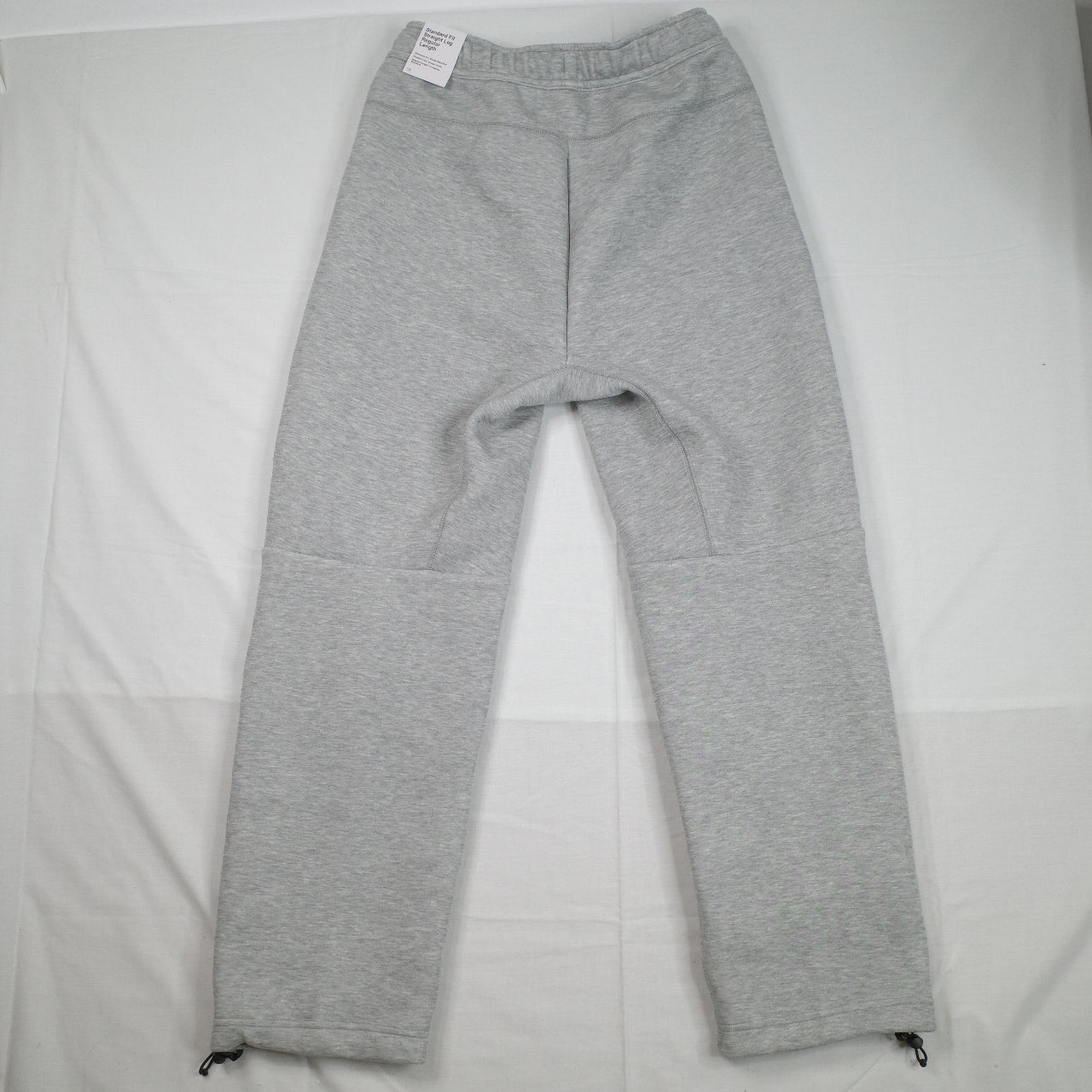 New Nike Tech Men's Fleece Open Hem Grey Track Pants Mens Small RRP
