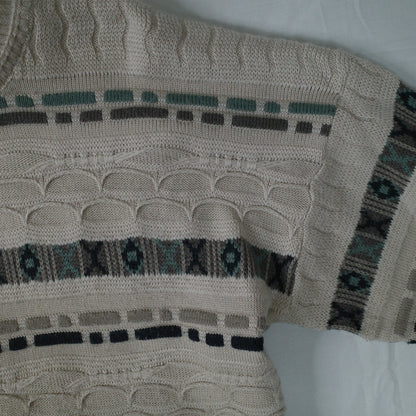 Rapp Knitwear Coogi Inspired Crewneck Australia Made Mens Medium