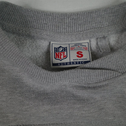 Steelers NFL Pittsburg Team Apparel Grey Crewneck Women's Small