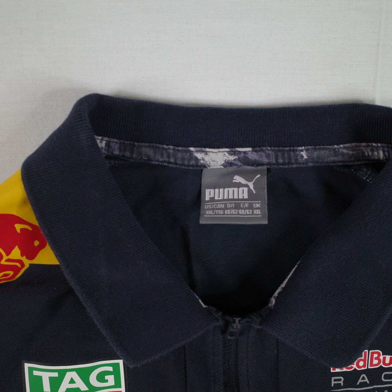 Puma Aston Martin Red Bull Formula One Racing Team Polo Shirt US Mens Size XXL