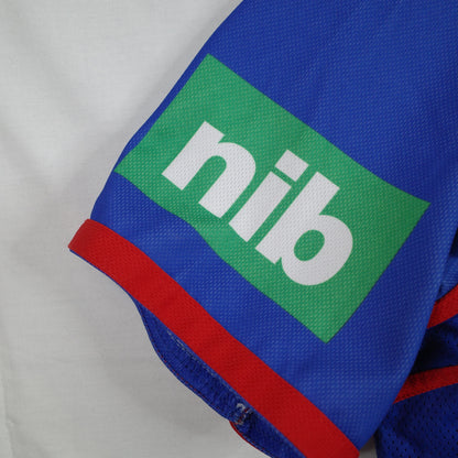 Newcastle Knights Mens Size 2XL Blue NRL Rugby League Home Jersey