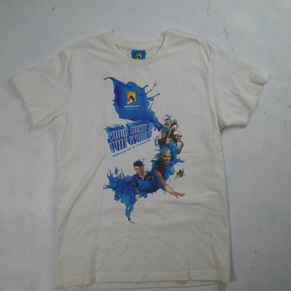 Australian Open 2010 21 Years Winner Back Print T-Shirt White Mens Small