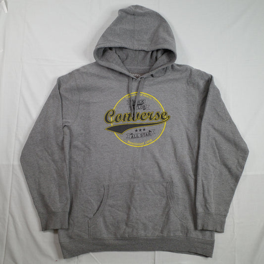 Vintage Converse Chuck Taylor Grey Hoodie Mens 2XL
