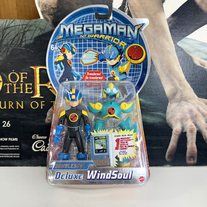 NEW Megaman NT Warrior Double Soul Windsoul Mattel Capcom 2004 *box damaged