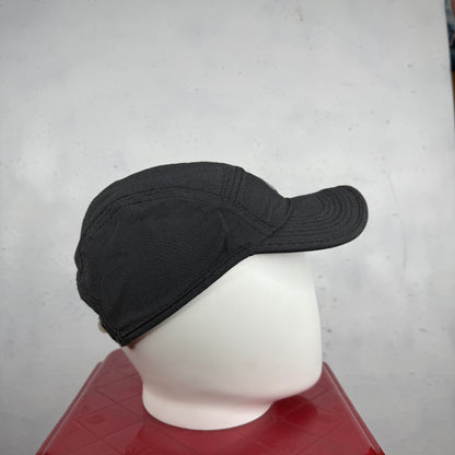 Nike Dri Fit Hat AW84 Black Pin Stripe Adjustable Back Running Cap