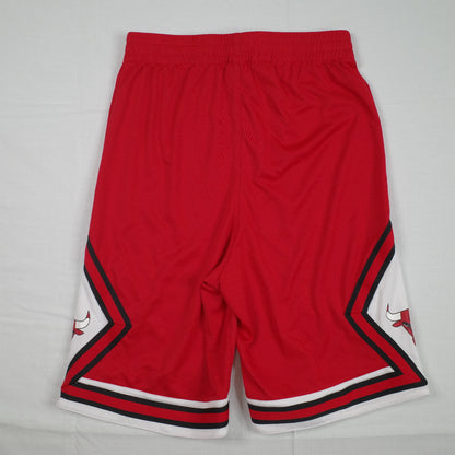 Chicago Bulls Shorts kids 11-12 Youth Red Basketball Swingman NBA Size