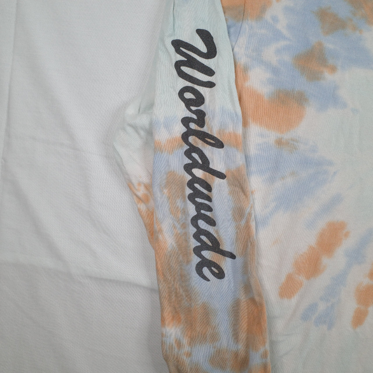 RVCA Matty's Patty's BBQ Tie Die Long Sleeve T Shirt Matty Mattherson XL