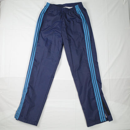 Vintage Adidas 90's New Zealand Made Two Tone Blue Lined Track Set Jacket Pants Mens Medium