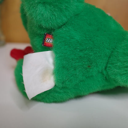 Lego Legoland Ollie Dragon Plush 2004 Green Red Wings Stuffed Animal