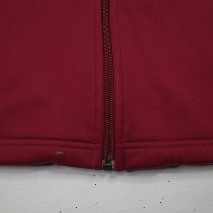 Kathmandu Women's Softshell Maroon Jacket Hooded Full Zipper Fleece Lined Women's 10