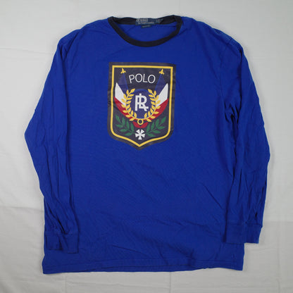Polo Ralph Lauren Uni Crest Long Sleeve T Shirt Mens Large