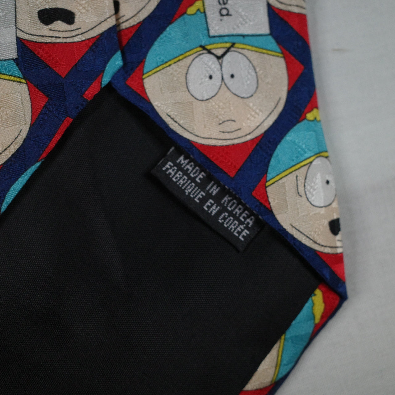 VINTAGE 1998 South Park Tie Men’s Cartman RM Style All Over Print NWOT