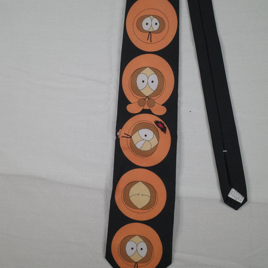 VINTAGE 1998 South Park Tie Men’s Kenny Heads Ralph Marlin NWOT