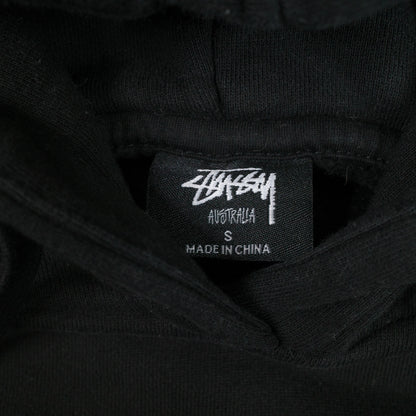 Stussy Australia Black World Tour Black Hoodie Sweater Pullover Mens Small