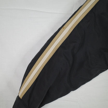 Vintage Billabong Black  Full Zip Hooded Piping Jacket Mens Extra Small 90's