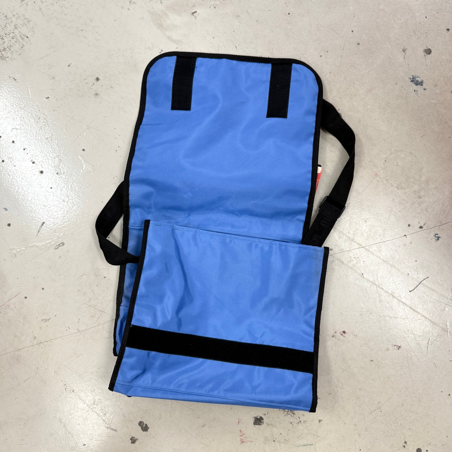 Vintage Quicksilver Messenger Sling Cross Body Bag Blue NWT