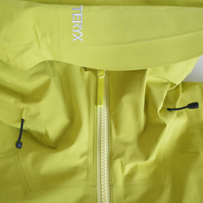 NEW Arc'teryx Sabre Insulated GTX Performance Yellow Lampyre Mens XL Waterproof