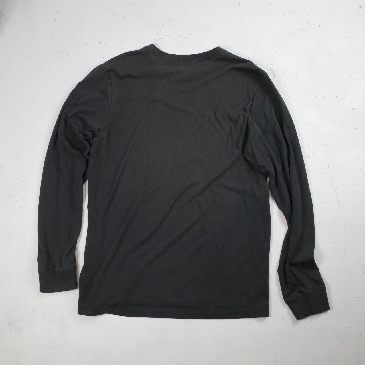Nike Gym Pump Iron Waffle Weight Lifting Dri Fit Long Sleeve T-Shirt Mens Large