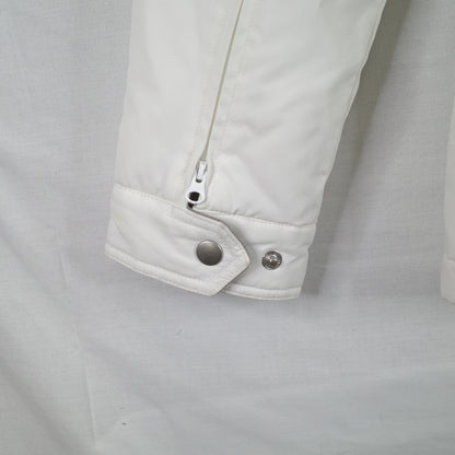 BMW White Puffer Jacket Women’s Medium