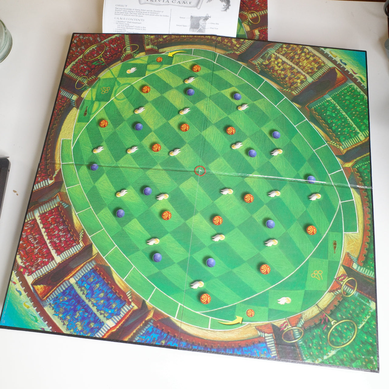 Harry Potter The Chamber Of Secrets Trivia Game With Figurines 2002